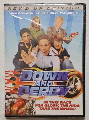 Down and Derby (DVD) (Pat Morita, Lauren Holly, Greg Germann, Adam Hicks) NEW