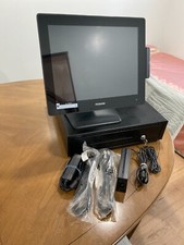 15" Touchscreen All In One POS System Restaurant Point Of Sale with 1 Printer