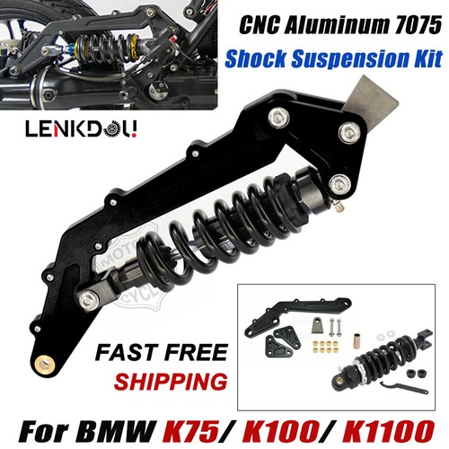 For BMW K75 K100RS K1100 Motorcycle 350mm Rear Shock Absorbers Suspension Kit - Picture 13 of 13