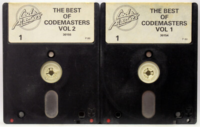 THE BEST OF CODEMASTERS VOL 2 AMSTRAD CPC GAME USED BETWEEN FLOPPY DISC FR1 82785
