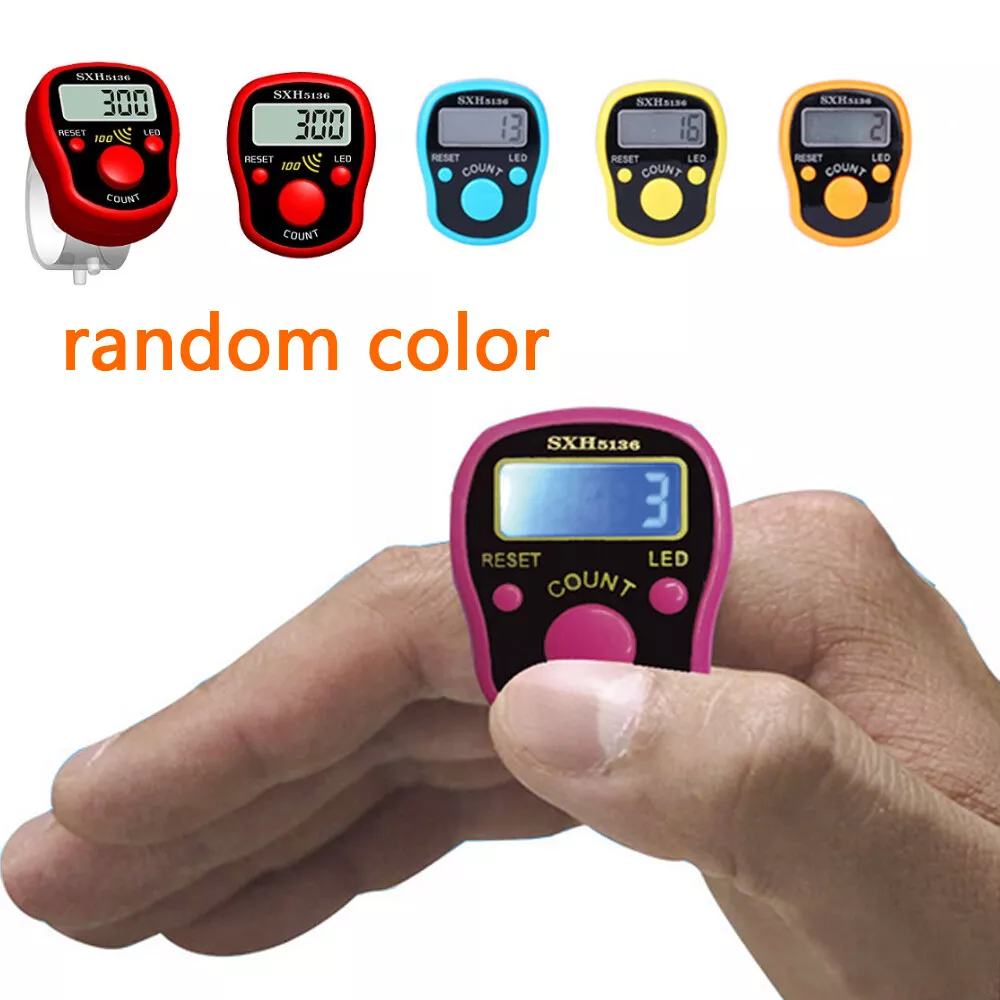 Digital Finger Counter, Portable Handheld Electronic Counters