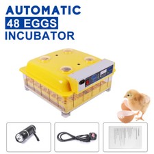  Janoel Fully automatic incubator kit 10 eggs to 96 eggs large capacity 