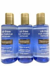 3 neutrogena oil free eye makeup remover 5.5oz ea