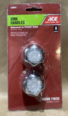 Ace Lavatory Handles for Price Pfister (Chrome), 4199642