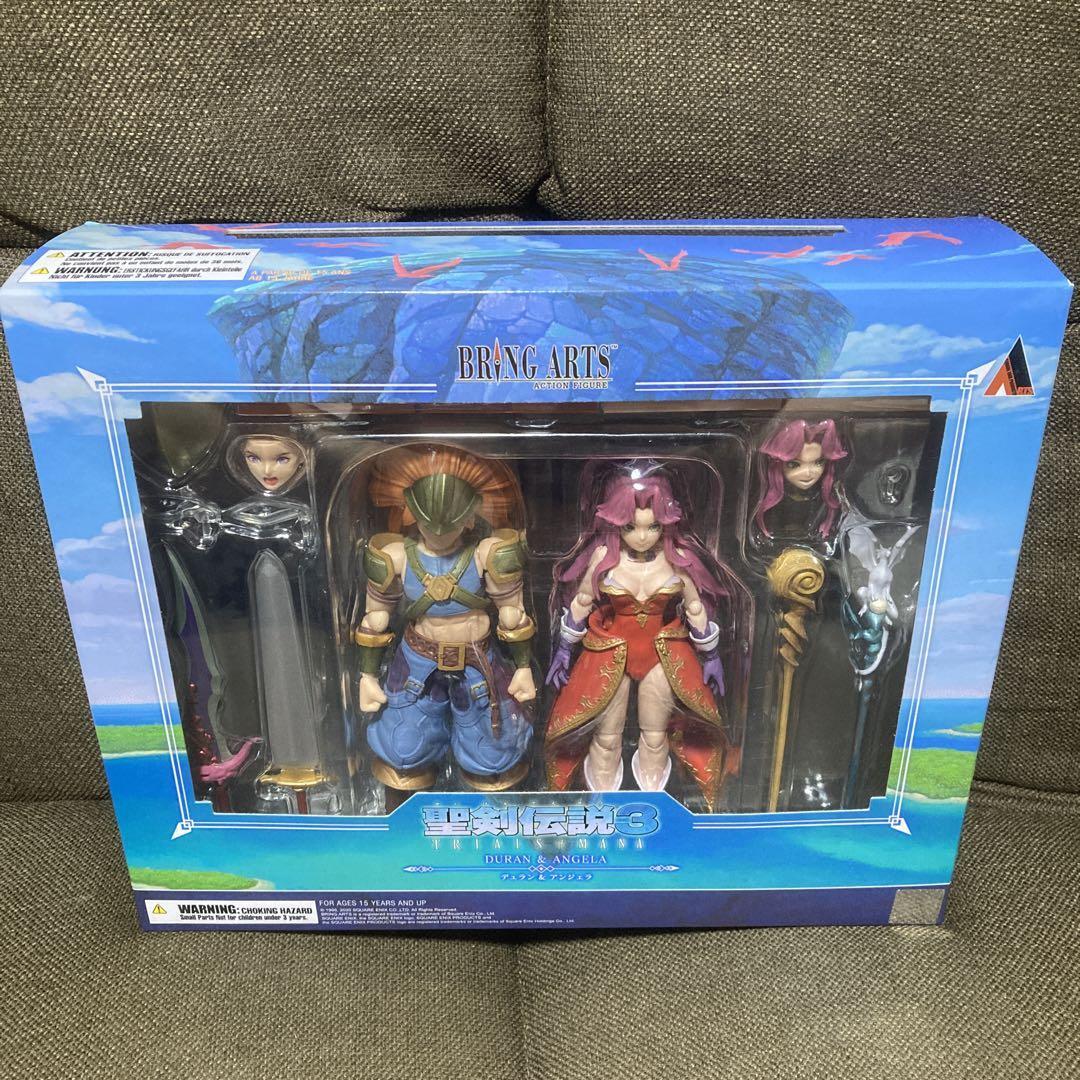 貴重!D.マラドーナ★フィギュア4点セット★ Square Enix Trials of Mana: Duran & Angela Bring Arts Action