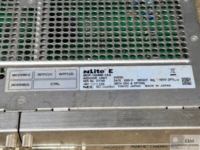 H2930 NEC MDP-150MB-1AA NLITE E iPASOLINK IDU P2P ULTRA SMALL