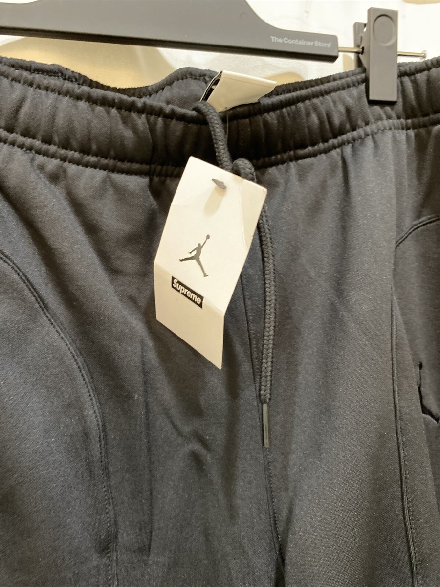 Supreme 24AW Jordan Tricot Track Pant Pants Black HF0832-010 Size