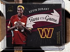 2022 Panini Donruss Football FG-KD KEVIN DURANT Fans Of The Game