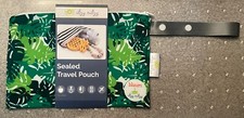 Itzy Ritzy Travel Happens Sealed Wet Bag With Adjustable Handle Tropical NEW