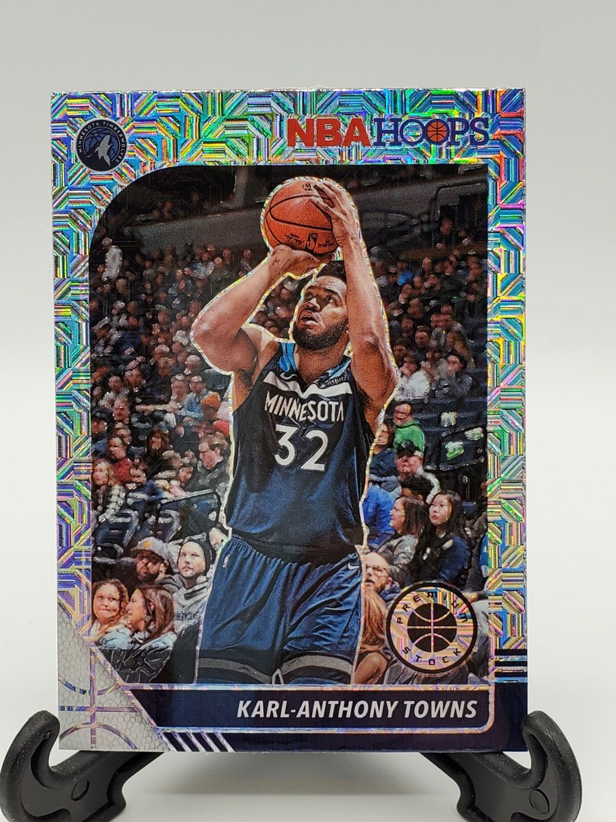 2020 Panini NBA Hoops Premium Stock Karl Anthony Towns Mojo Prizm
