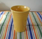 Vintage Fiesta YELLOW 4 1/2"  Water Tumbler Cup ~