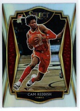 Cam Reddish 2020-21 Panini Select Premier Silver Holo Prizm #143 Hawks