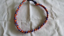 Titanium Ionic Tornado Sport Baseball Necklace 20