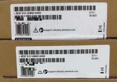 new Siemens 6ES7 513-1AM03-0AB0 6ES7513-1AM03-0AB0 SIMATIC S7-1500 CPU 1513-1 PN