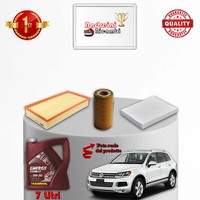 Set Service 3 Filter Und ÖL VW Touareg II 3.0 V6 TSI 245KW 333CV Von 2010->
