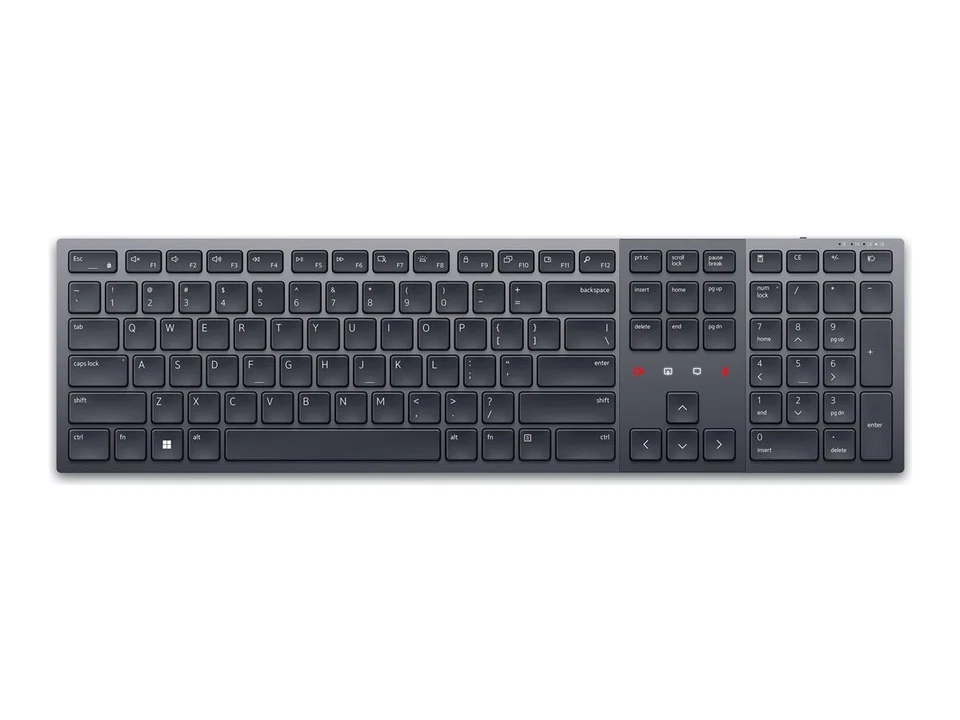 Dell KB900 Wireless Backlit Zoom-Certified Collaboration keyboard QWERTY UK Grap - Image 2 of 4