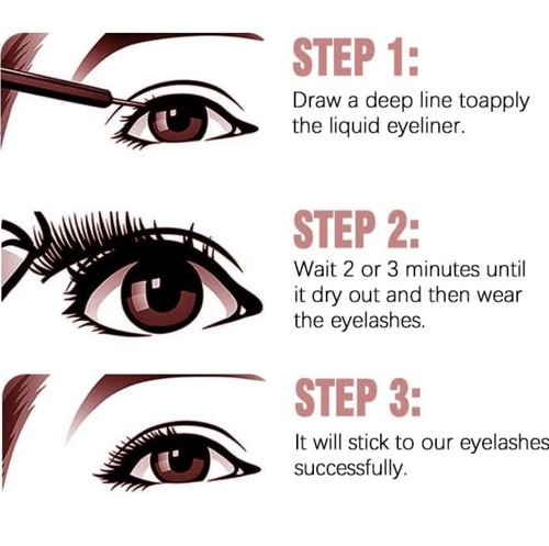 Evershine Magnetic Eyeliner & Eyelash Kit -3 Pairs w/ Lash Applicator - New - Picture 6 of 8