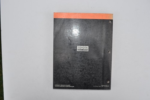 1992 Toyota Paseo - Repair Manual + Electrical Wiring Diagram (shop oem body) - Picture 3 of 9