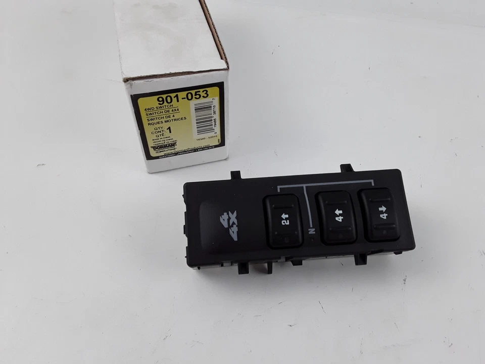 4WD Four Wheel Drive Selector Switch For Yukon Tahoe Silverado Sierra 2500 3500 - Image 2 of 4