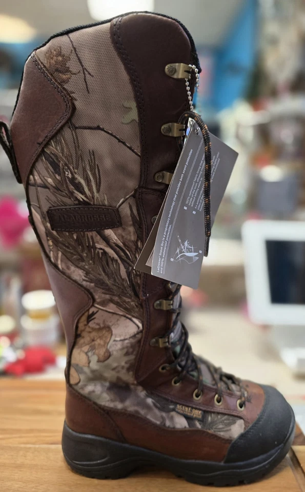 Realtree LaCrosse Snake Venom Boots 18”Lace Waterproof 425615 Mens Size 5.5  - Image 2 of 4