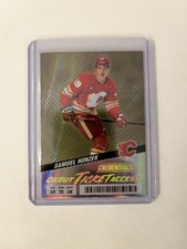 2024 Upper Deck Credentials Debut Ticket Access Gold /5 Samuel Honzek Rookie 🔥