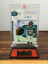 2025 National Treasures Travis Hunter RPA /25 4 Color Patch