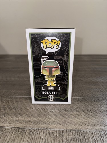 NEW! Funko Pop! Star Wars Boba Fett Glow in Dark - Boba Fett Legacy Figure # 735 - Picture 5 of 7