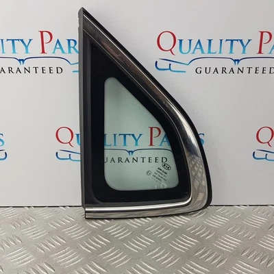 KIA CEED QUARTER WINDOW GLASS REAR LEFT PASSENGER SIDE JD MK2 2012 43R-000083 - Image 1 of 4