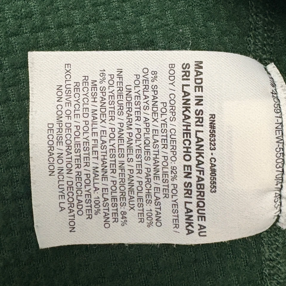 Nike Pro Combat Hyperwarm Shield Thermal Shirt Mens XXL Compression Green - Image 4 of 4