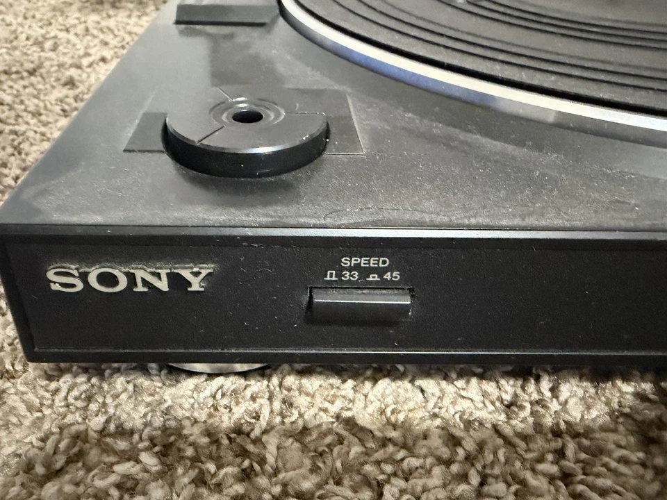 SONY PS-LX250H Turntable Fully Automatic Record Player Untested - Image 3 of 4
