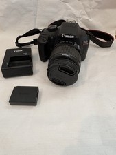 Canon EOS Rebel T6 DSLR Camera  18-55mm Lens - Black