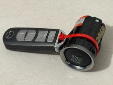 14-17 Mazda 6 Engine Start Stop Ignition Butt...