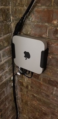 Mac Mini Wandhalterung - unter Schreibtisch / Wandhalterung - 3D gedruckte Halterung - IT/EN