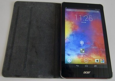 Android Tablet: Acer Iconia One 8 in rot mit 32GB ''B1-810'' inkl. Schutzhülle