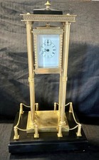 Antique gravity mystery clock industrial elevator