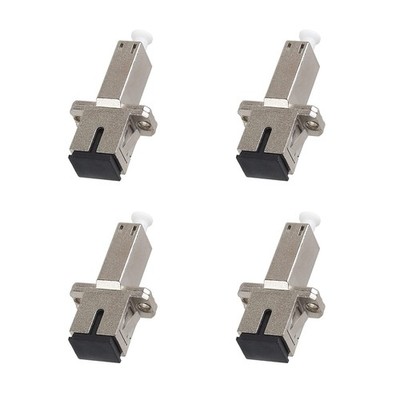 4 PCS LC to SC UPC Singlemode Fiber Optical Adapter Female to Female Coupler