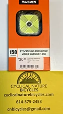 Ravemen FR150 (150 lumen), USB-C charging, Front bike Light, new in box