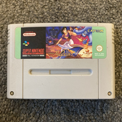 Disney's Aladdin Nintendo SNES PAL Capcom Spielmodul SNSP-RAI0-ESF