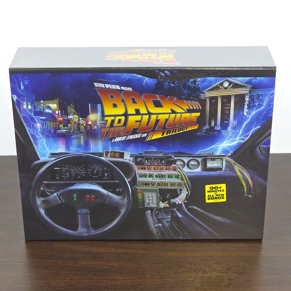 Back To The Future 40th Anniversary 4K Trilogy Steelbook Giftset Amazon Excl - Image 2 of 4