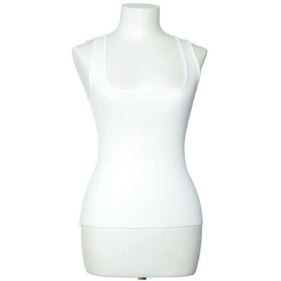 Sézane, Tank­top, Größe: XS, Weiß, Baumwolle/Elasthan, Einfarbig #OFb