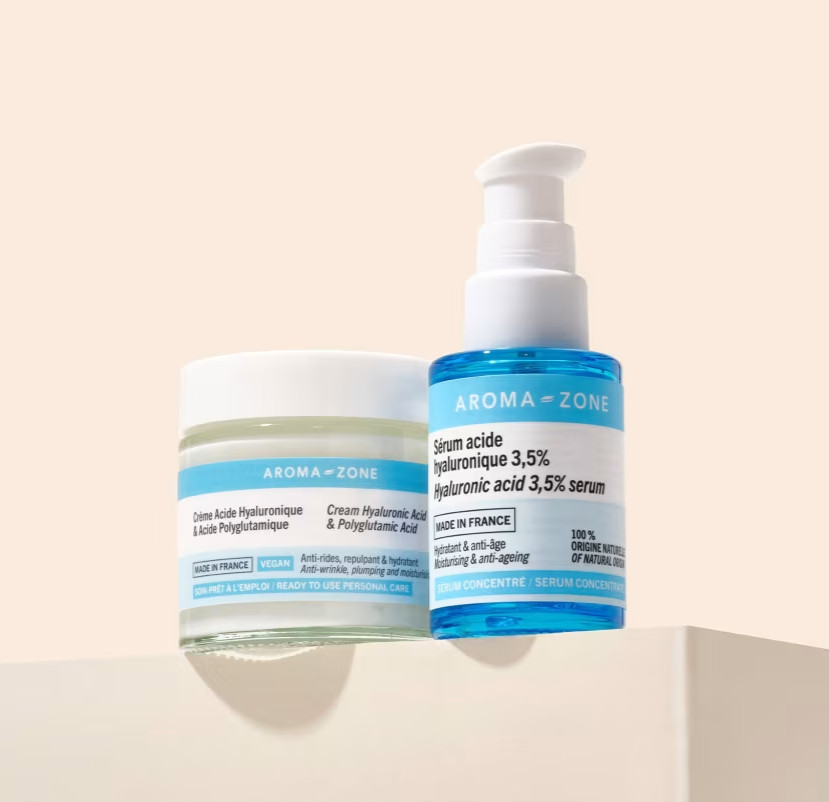 Aroma-zone coffret duo sérum & crème éclat pour routine matin active