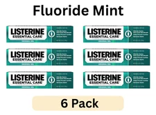 LISTERINE Essential Care Toothpaste Original MINT Gel - 4.2 oz (6 pack)