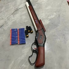 Winchester 1887 Shell Ejecting Shotgun Toy - Soft Dart Lever Action Rifle