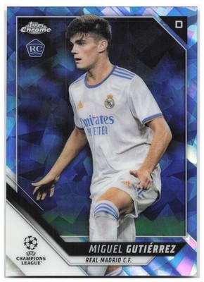 Miguel Gutierrez 2021 Topps Chrome Sapphire UEFA Champions League 137 NM