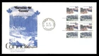 Mayfairstamps Canada FDC 1972 block 50 cents terrains kingswood First Day Cover