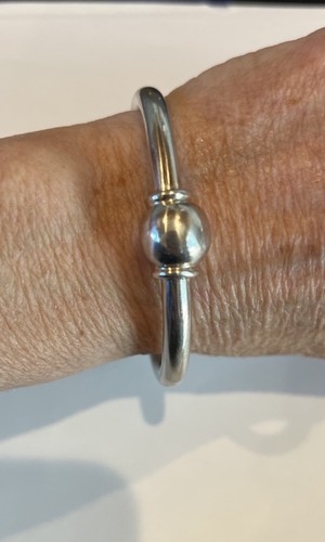 Sterling Silver Taxco Mexican Cuff  Bracelet