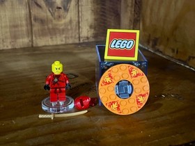 LEGO Ninjago 2011 The Golden Weapons- Spinners 2111 w/Kai (njo0007) Rare/Retired