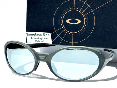 NEW Oakley EYE JACKET REDUX Matte Olive POLARIZED Galaxy Chrome