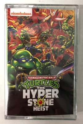 NEW sealed TMNT HyperStone Heist OFFICIAL SOUNDTRACK Cassette HYPER STONE Ninja