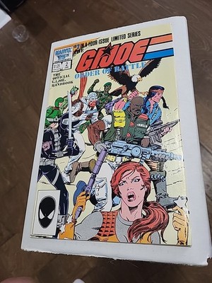 The G.I. Joe Order of Battle Comic Book #2 Marvel Comics 1987 HIGHER GRADE